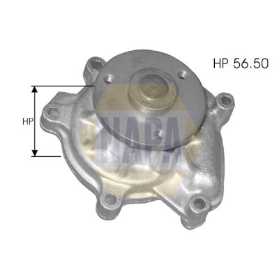 Napa NWP1515 Water Pump, engine cooling - 1