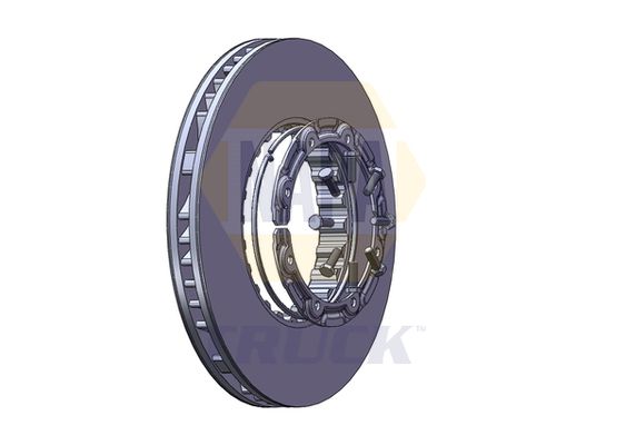 Napa Truck NTBD7034 Brake Disc - 1