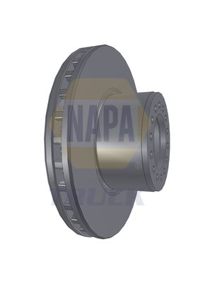 Napa Truck NTBD7047 Brake Disc - 1
