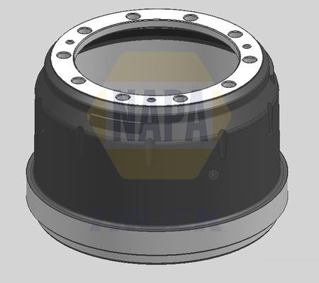 Napa Truck NTDR7037 Brake Drum - 1