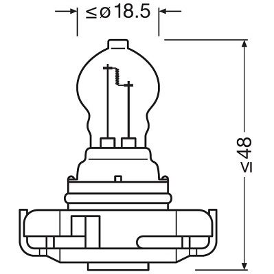 Osram 2504B Bulb, direction indicator - 3