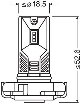 Osram 2604CW Bulb, direction indicator - 3