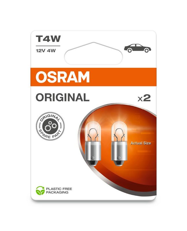 Osram 3893-2BL Bulb, direction indicator - 1