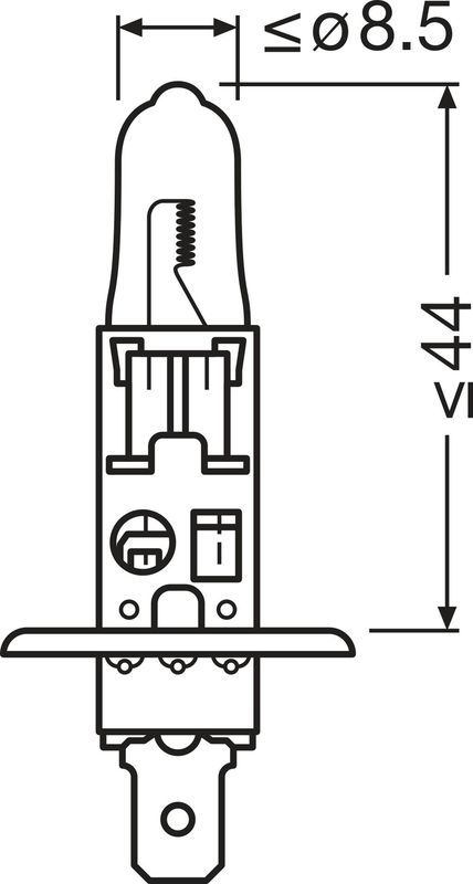 Osram 64150NBS-1BL Bulb, high beam headlight - 3