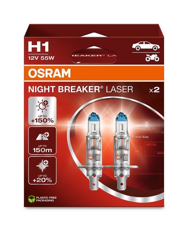Osram 64150NL-2HB Bulb, high beam headlight - 1