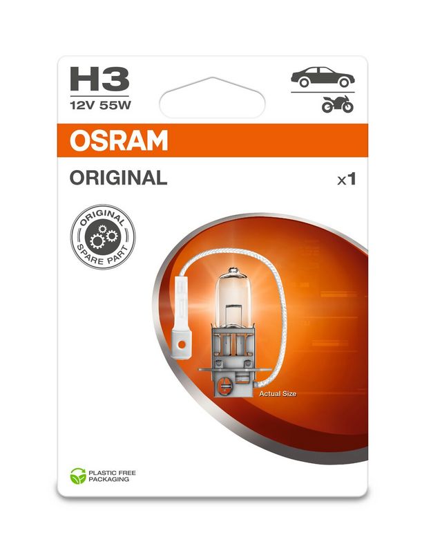 Osram 64151-1BL Bulb, high beam headlight - 1