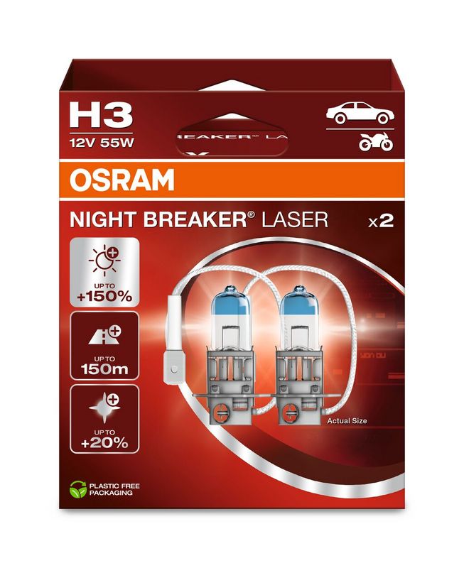 Osram 64151NL-2HB Bulb, high beam headlight - 1