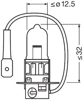 Osram 64156 Bulb, high beam headlight - 3