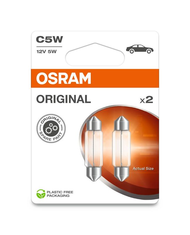 Osram 6418-2BL Bulb, licence plate light - 1