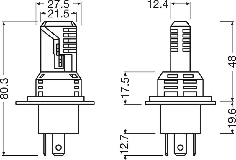 Osram 64193DWESY-1HB Bulb, high beam headlight - 3