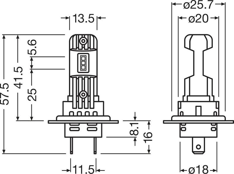 Osram 64210DWESY-2HB Bulb, high beam headlight - 3