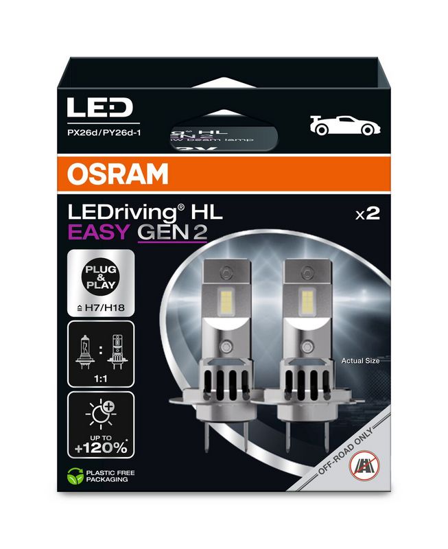 Osram 64210DWESY2-2HB Bulb, high beam headlight - 1