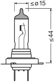 Osram 64210ULT-1BL Bulb, high beam headlight - 3