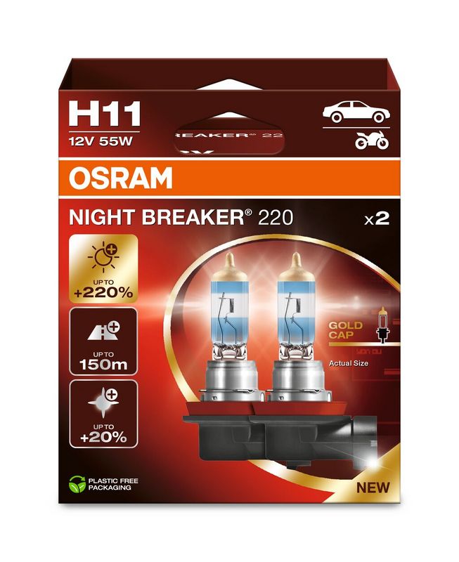 Osram 64211NB220-2HB Bulb, high beam headlight - 1