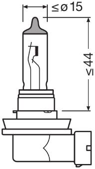 Osram 64211NL-2HB Bulb, high beam headlight - 3