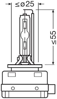 Osram 66340CBB-2HB Bulb, high beam headlight - 3