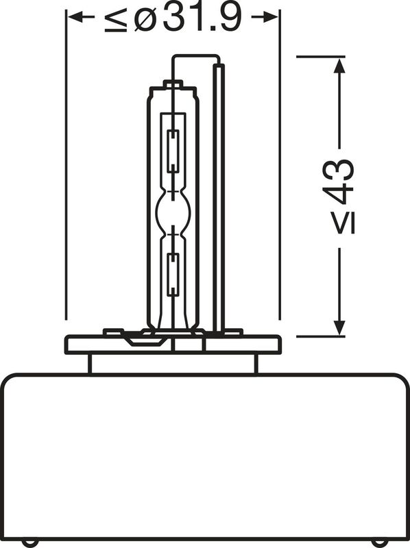 Osram 66540 Bulb, high beam headlight - 3