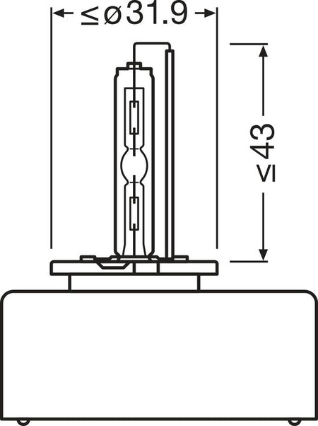 Osram 66540 Bulb, high beam headlight - 3