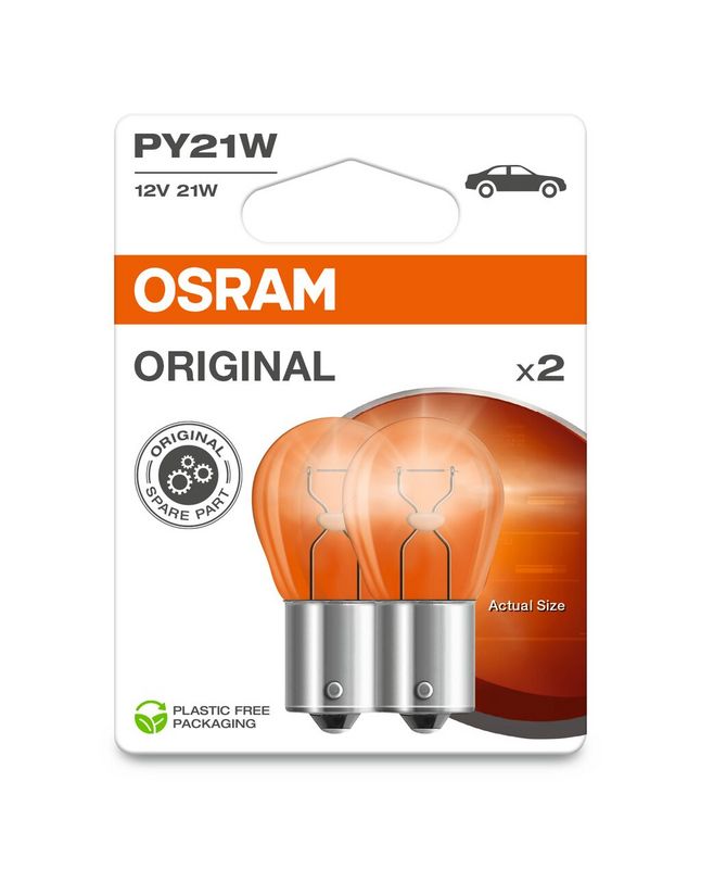 Osram 7507-2BL Bulb, direction indicator - 1