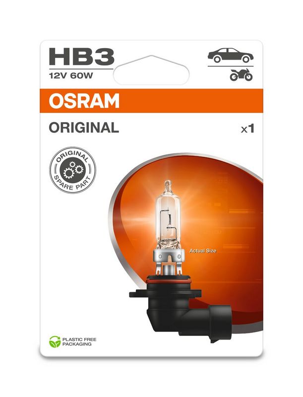 Osram 9005-1BL Bulb, high beam headlight - 1