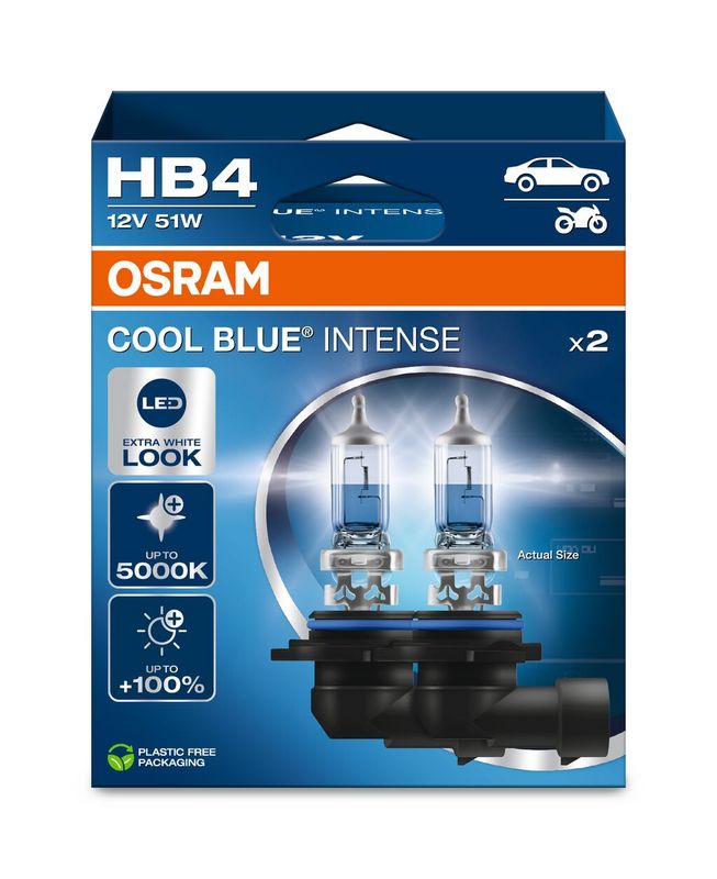 Osram 9006CBN-2HB Bulb, high beam headlight - 1
