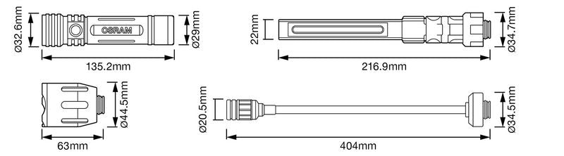 Osram LEDIL417 Hand lamp - 3