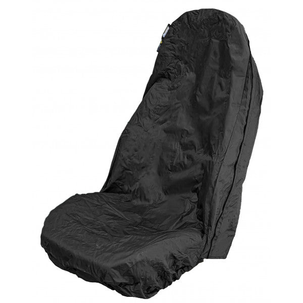 Winged universal seat cover to fit larger car and van seats