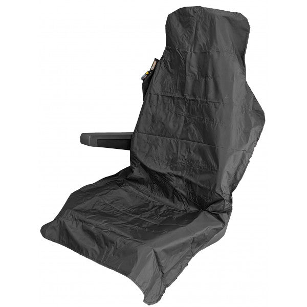 Fast fit seat cover that quickly fits seats for temporary usage. Ideal for mechanics not wanting to use single-use plastic covers