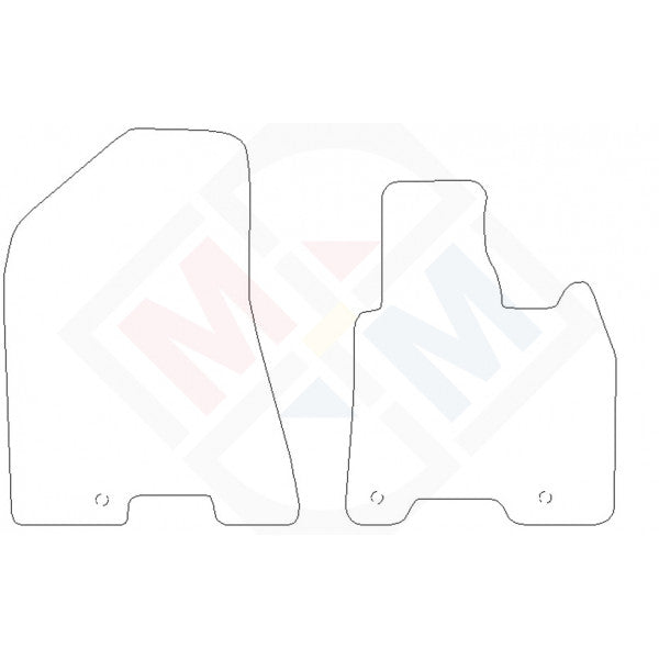 PMA Standard Tailored Car Mat - Kia Sportage 2019-2021 Driver And Passenger Mats Only - Non-Returnable