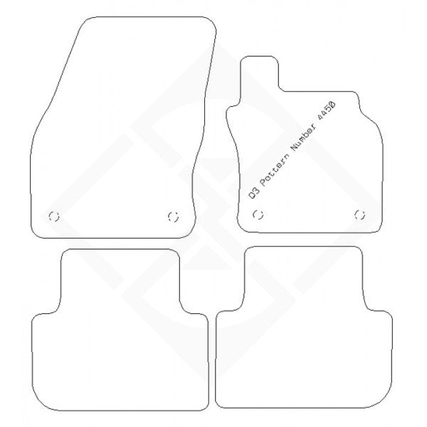PMA Standard Tailored Car Mat - Audi Q3 2018- - Non-Returnable