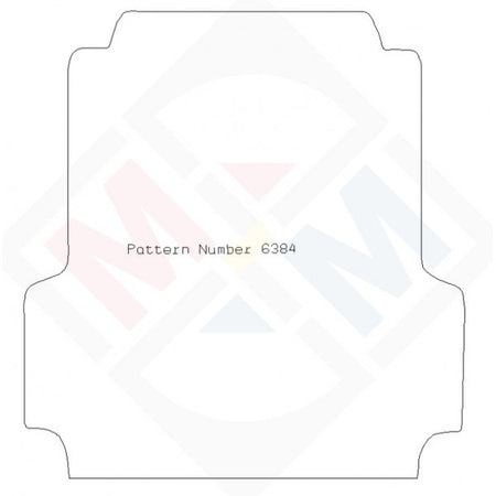 PMA Rubber Tailored Car Mat - Ford Ranger 2023- Standard and Wildtrak 2023- Bed Carpet - Non-Returnable