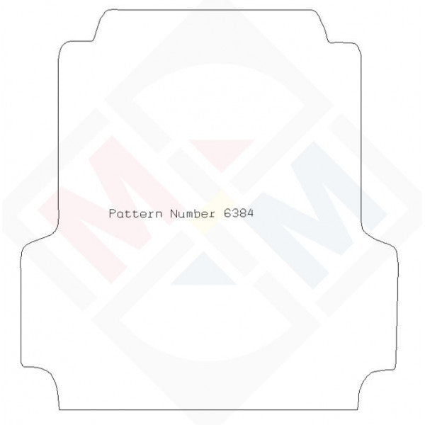 PMA Rubber Tailored Car Mat - Ford Ranger 2023- Standard and Wildtrak 2023- Bed Carpet - Non-Returnable