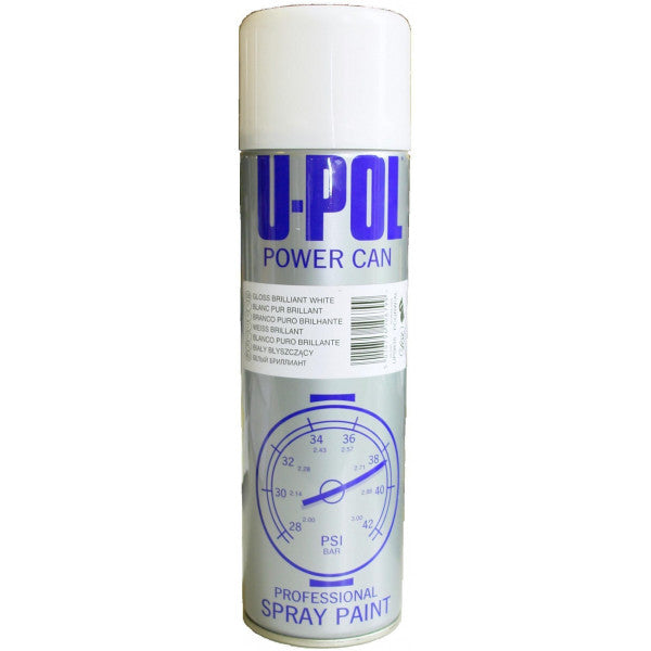 U-Pol Powercan - Gloss White - 500ml