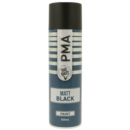 Matt Black Paint Aerosol 500ml