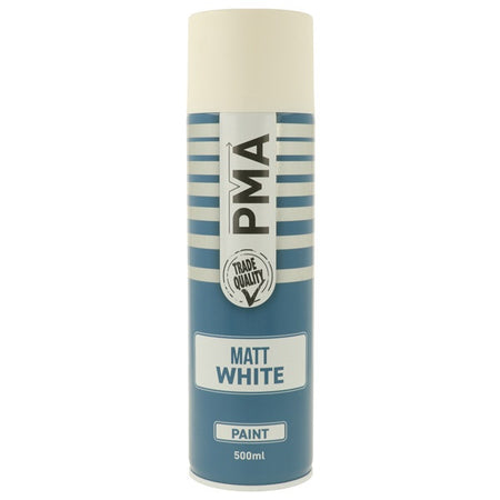 Matt White Paint Aerosol 500ml