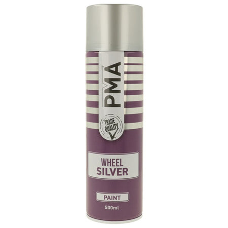 Wheel Paint Silver Aerosol 500ml