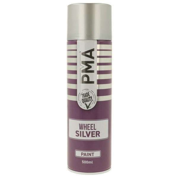 Wheel Paint Silver Aerosol 500ml