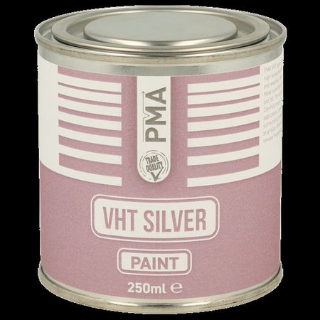 Very High Temperature Paint Silver Brushcan 250ml