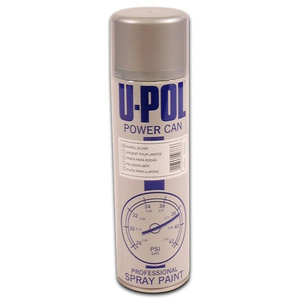 U-Pol Powercan - Steel Silver - 500ml