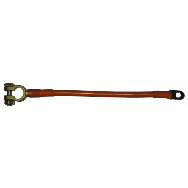 Battery Strap - Insulated Term Ring Red - 15 Inches