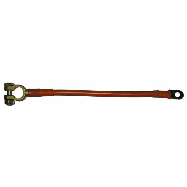 Battery Strap - Insulated Term Ring  Red - 30 inch