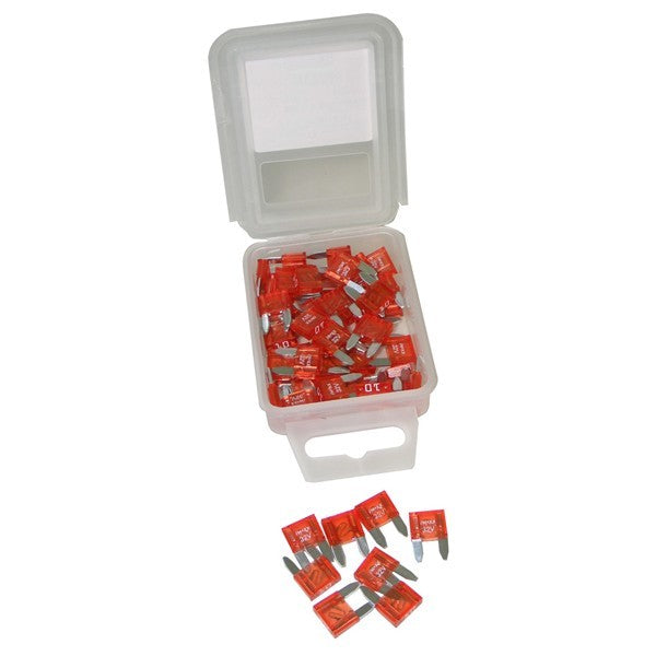 Fuses - Mini Blade - 10A - Pack Of 50