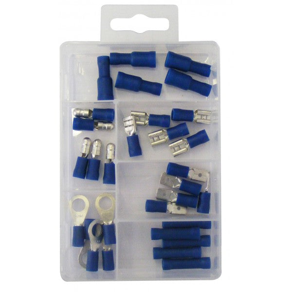 Wiring Connectors - Blue Insulated  - Pack of 30