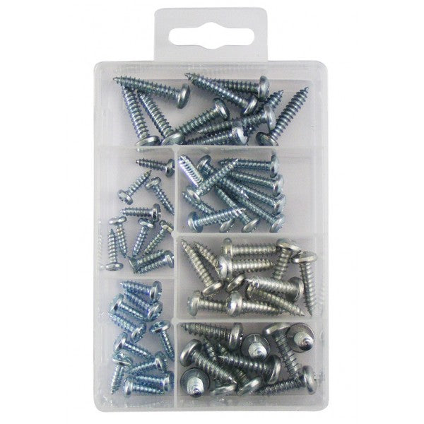 Self Tapping Screw - Assorted - Pack of 60
