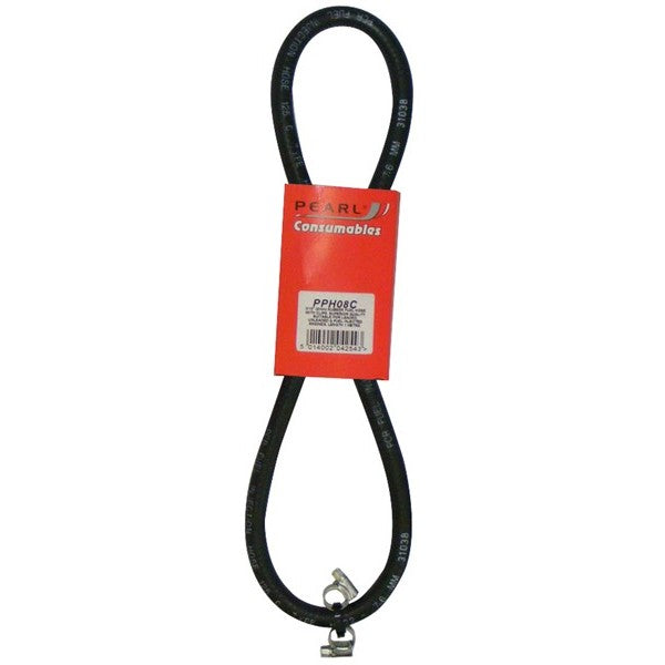 Rubber Fuel Hose 8mm & Clips 5/16in. x 1m