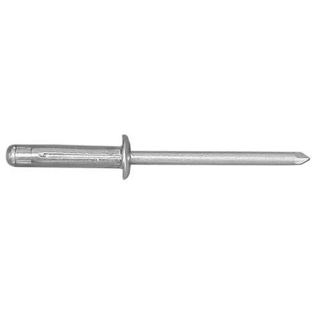 Rivets - Standard Flange Type - 1/8in. x 1/2in. - Pack Of 100
