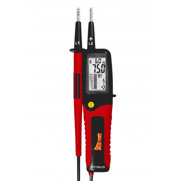 12 To 750V Two Pole DC/AC Automotive Car Voltage Meter Electric and Hybrid Vehicles