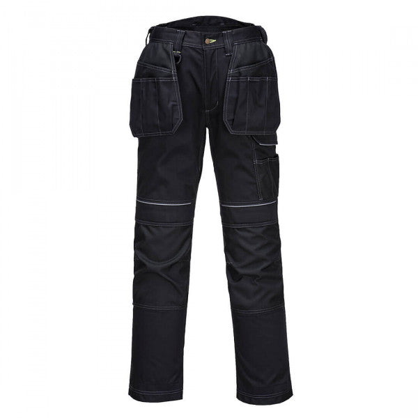 PW305 - PW3 Stretch Holster Work Trousers - Black