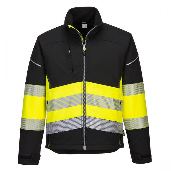 PW3 Hi-Vis Class 1 Two Tone Softshell (3L)