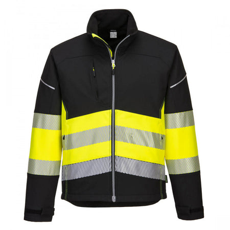 PW3 Hi-Vis Class 1 Two Tone Softshell (3L)